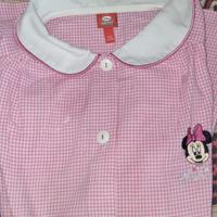 2 grembiuli per l'asilo da bimba rosa 4/5 anni