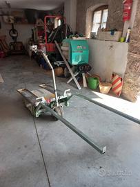 Carrello elettrico porta cassoni 