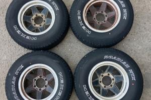 GOMME E CERCHI TOYOTA NISSAN MITSUBISHI 235 75 15