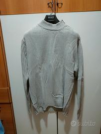 Maglione OVS Basic grigio chiaro con collo altoXXL