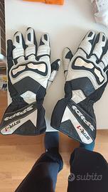 Guanti in pelle moto