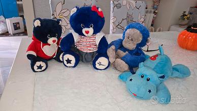 4 Peluche Baci Perugina da collezione