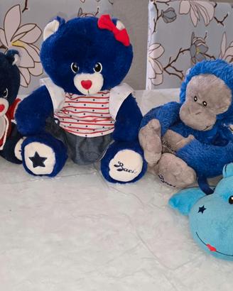 4 Peluche Baci Perugina da collezione