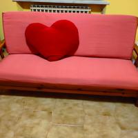 Divani  con struttura in legno