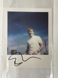 LP VINILE ED SHEERAN + POSTCARD AUTOGRAFATA