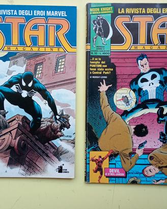 Fumetti STAR MAGAZINE nn. 1 e 10 e altri supereroi