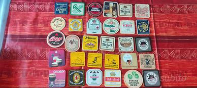 Lotto 90 sottobicchieri birra vari e particolari