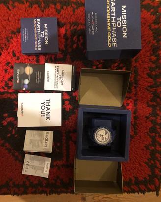 MoonSwatch Mission to Earthphase Snoopy Beaver