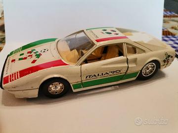 FERRARI 308 GTB ITALIA 90 BURAGO BBURAGO SCALA 124