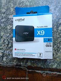 Crucial X10 Pro da 4TB SSD Esterno Portatile