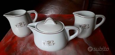 Richard Ginori teiera, lattiere, antico