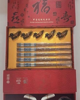 Set bacchette cucina orientale originali