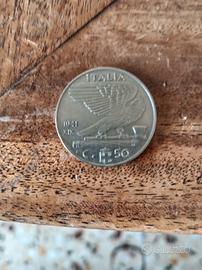 moneta 50 c. Italia