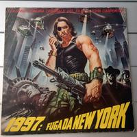 1a ed. vinile 1997 Fuga da New York John Carpenter