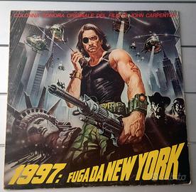 1a ed. vinile 1997 Fuga da New York John Carpenter