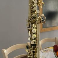 Sax soprano Salterio