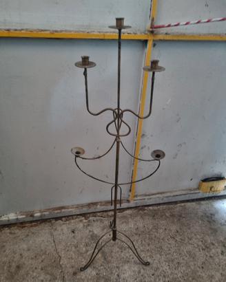candelabro da terra vintage 