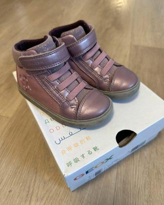 Sneakers alte Geox bimba rosa, numero 23