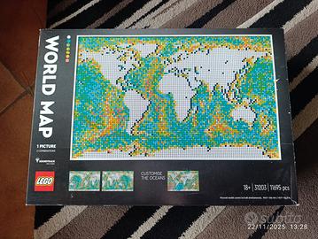 Lego world map originale 