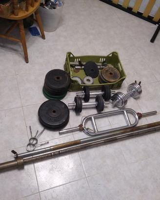 Pesi Manubri Bilanciere Bumper