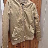 Bomber oro taglia M