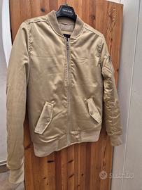 Bomber oro taglia M