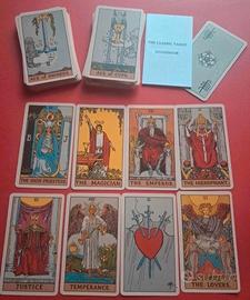 mazzo di carte tarot arcani 78 carte - tarot deck
