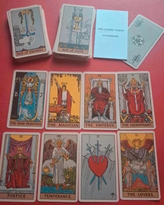 mazzo di carte tarot arcani 78 carte - tarot deck