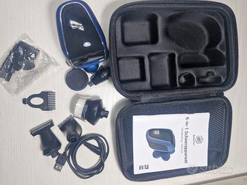 "Rasoio elettrico Beeperfect 6-in-1 set completo 