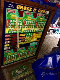 Blocco cabinato da bar / bingo vintage e altro