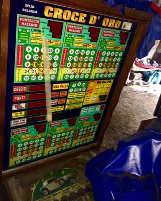 Blocco cabinato da bar / bingo vintage e altro