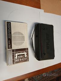 Radio vintage portatile sonovox Mod T.r.7 Transist