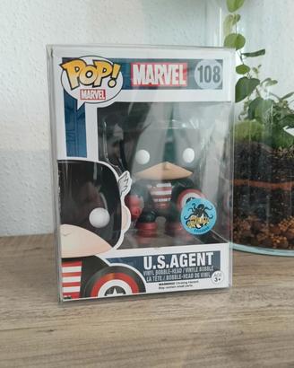 Rarissimo Funko US Agent 108 COMIKAZE EXCLUSIVE
