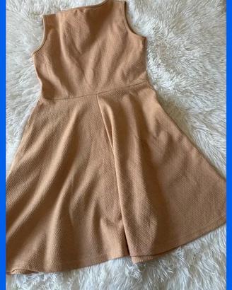 Abito rosa antico svasato consiglio L Max XL