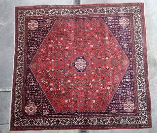 Tappeto orientale abadeh autentico annodato a mano