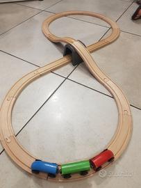 Pista trenino di legno IKEA + treno IKEA