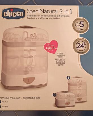 Sterilizzatore SterilNatural 2in1 di Chicco