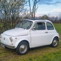 Fiat 500F 1969 Bianca, Storica 