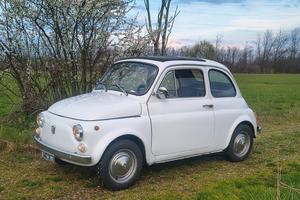 Fiat 500F 1969 Bianca, Storica 