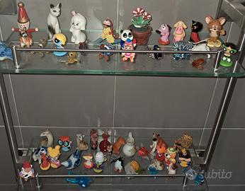 Pupazzetti in ceramica e vetro per esposizione