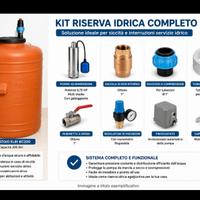 Riserva idrica 200 lt