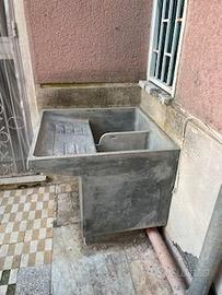 lavatoio in cemento per esterno