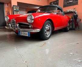 Alfa Romeo Giulietta spider 1958 restaurata
