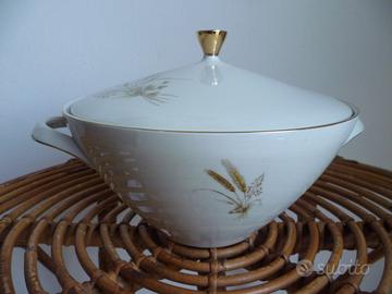 Zuppiera porcellana Mitterteich Bavaria anni 60