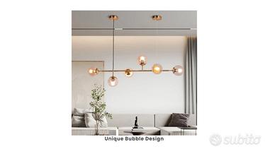 Lampadario Kenzo Glass Orb imballato