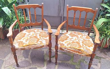 sedie in legno anni 60