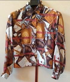 Camicia in pura seta 