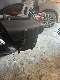 Borsa laterale harley davidson dyna