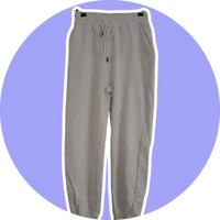 pantaloni tuta bianchi in cotone