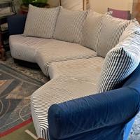 Divano ad angolo da 5/6 posti